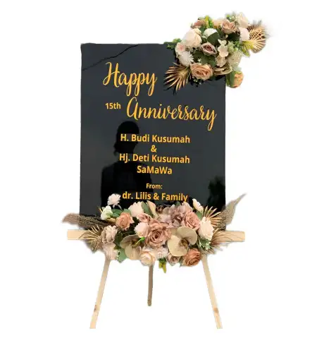 Papan Bunga Akrilik Lirboyo